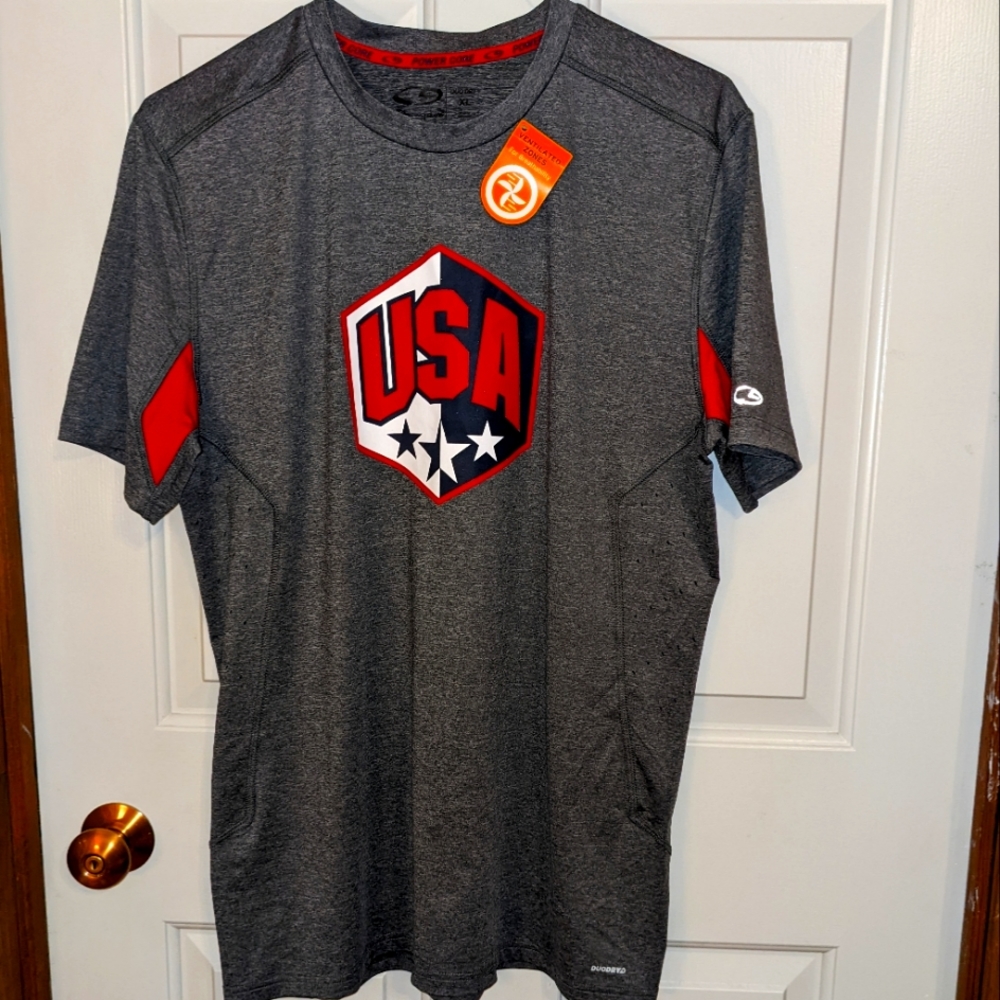 🌞Men's Champion Power Core  "USA" t-shirt 🌟🌟